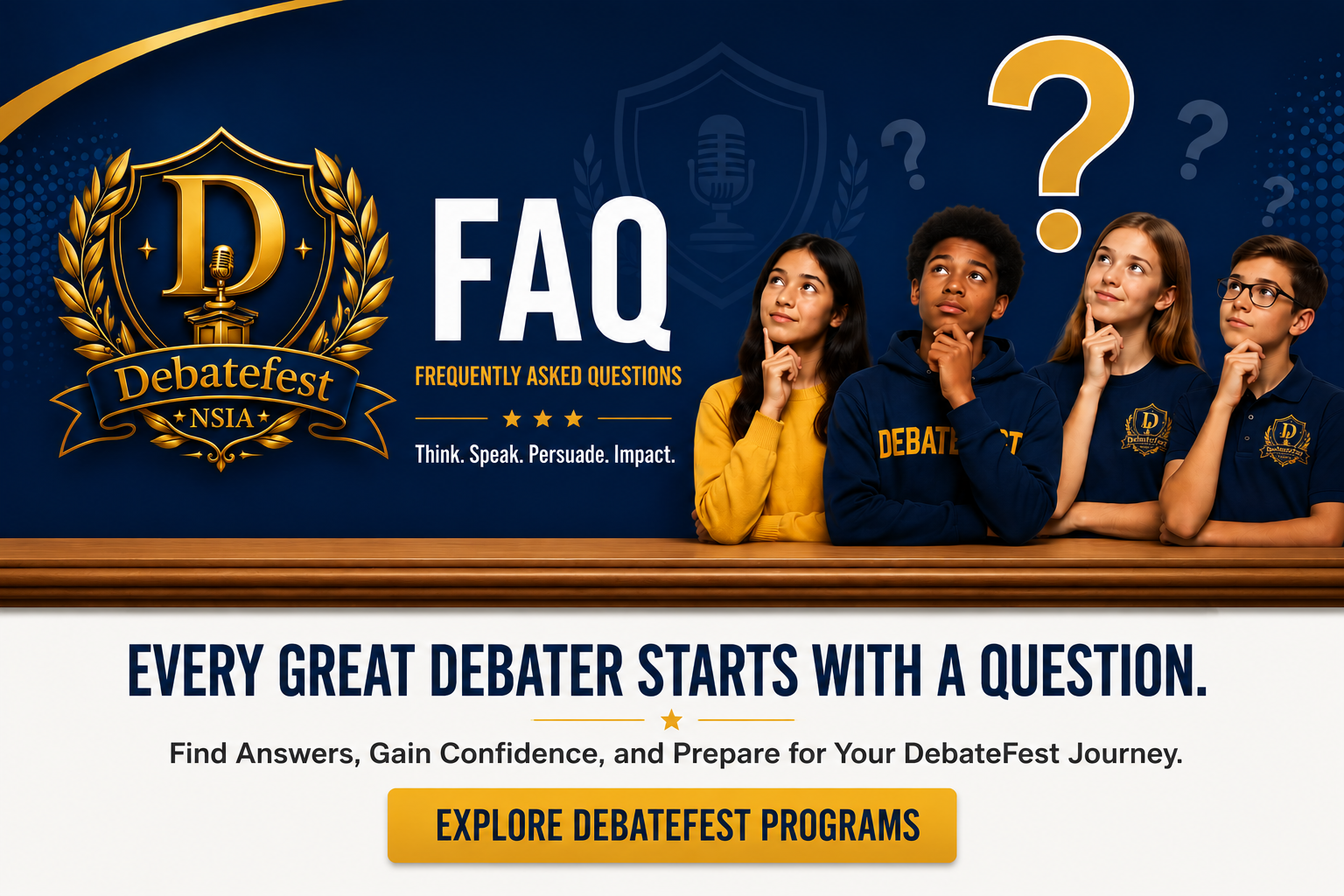 DebateFest Frequently Asked Questions