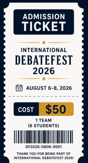 International Virtual Team Registration (1 Team)