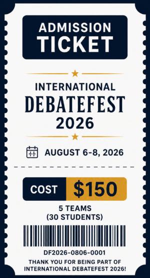International Virtual Group-5 Registration (5 Teams)