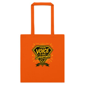 Cotton color tote bag
