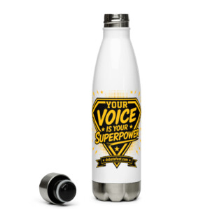 Stainless steel water bottle