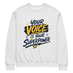 Crew neck sweatshirt